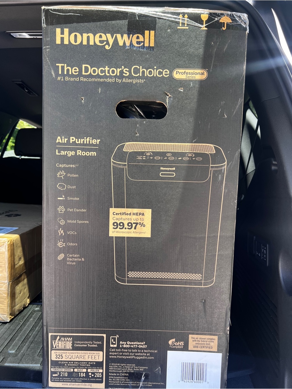 Honeywell The Doctor's Choice Air Purifier